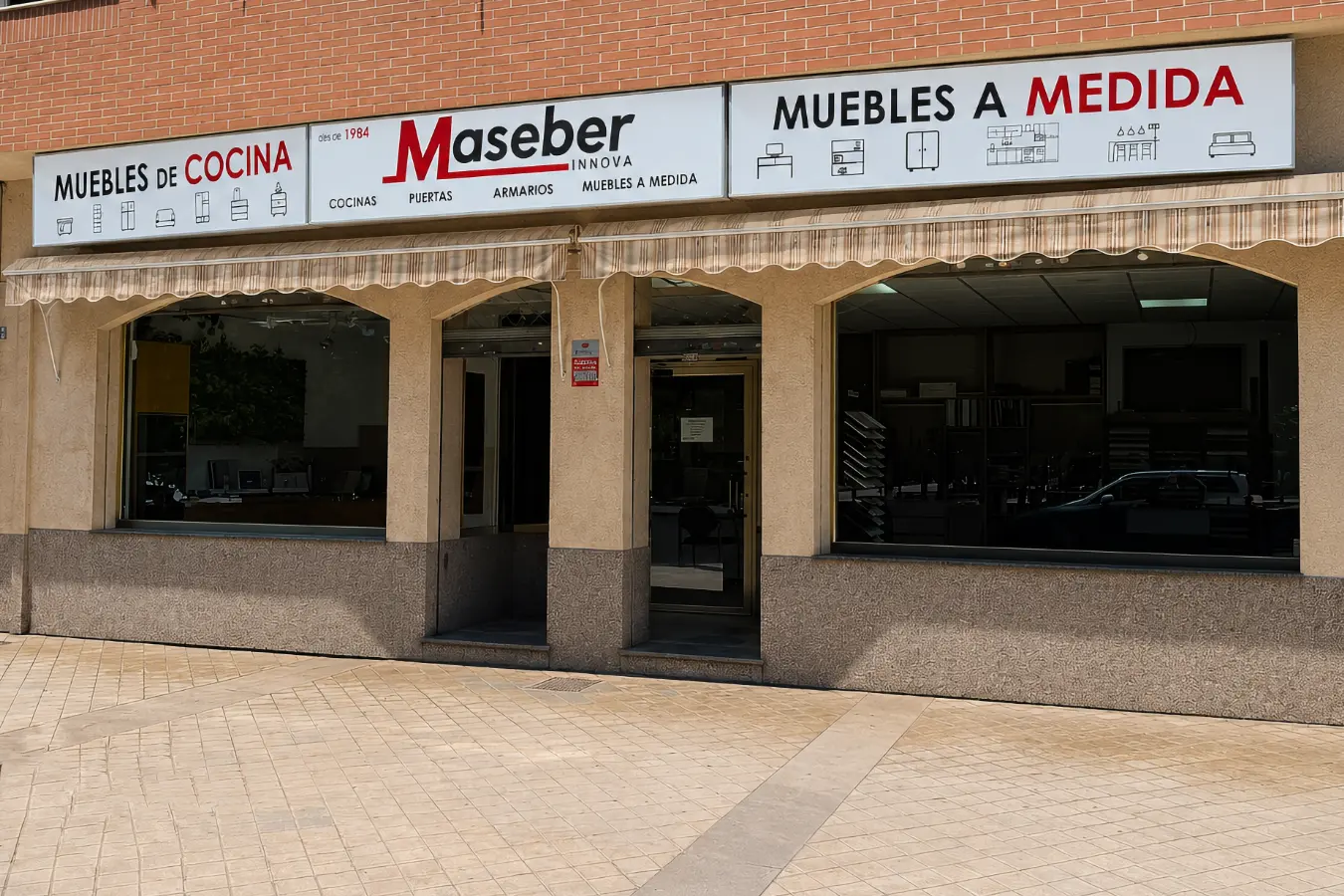 Exterior tienda Maseber Innova